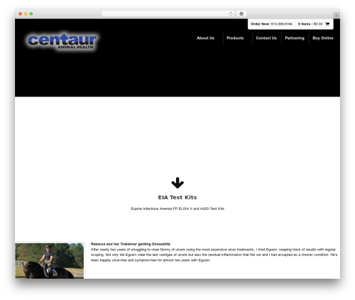 DynamiX WordPress theme - centauranimalhealth.com