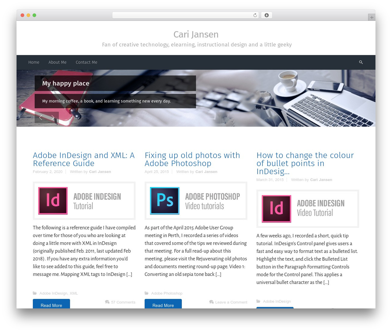 evolve Plus WordPress theme - carijansen.com evolve Plus WordPress theme - carijansen.com