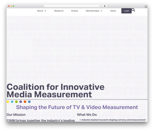 Hello Elementor free WordPress theme - cimm-us.org