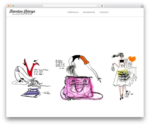 Hello Elementor WordPress theme - illustrations-blandine-lelarge.com