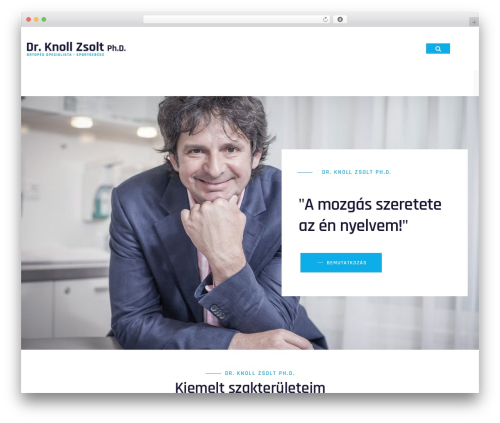 Lyfpro theme WordPress - drknoll.hu