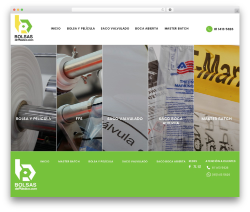 Theme WordPress CAF - bolsasdeplastico.com