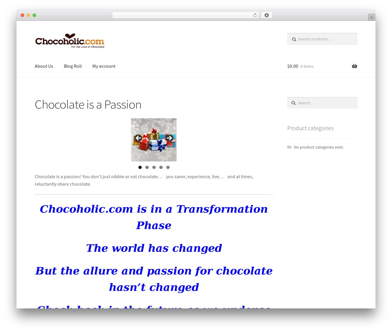 Theme WordPress Storefront - chocoholic.com Theme WordPress Storefront - chocoholic.com