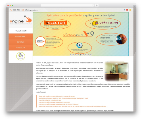 Vertikal WordPress theme - enginesoft.com/presentacion