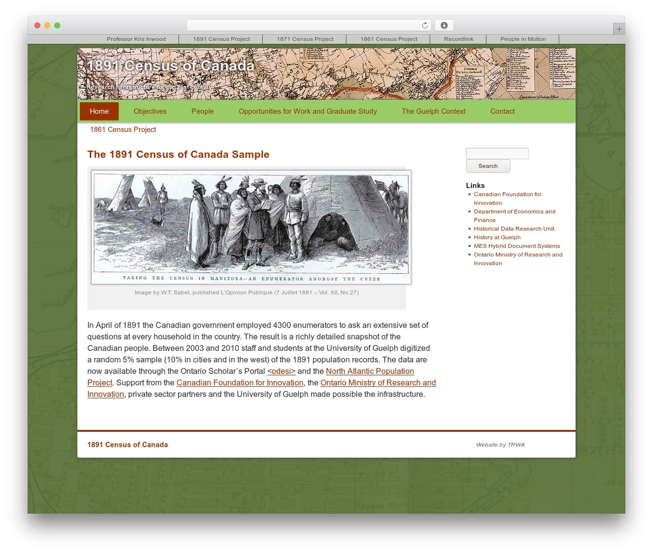 WordPress theme 1891 Census - census1891.ca WordPress theme 1891 Census - census1891.ca