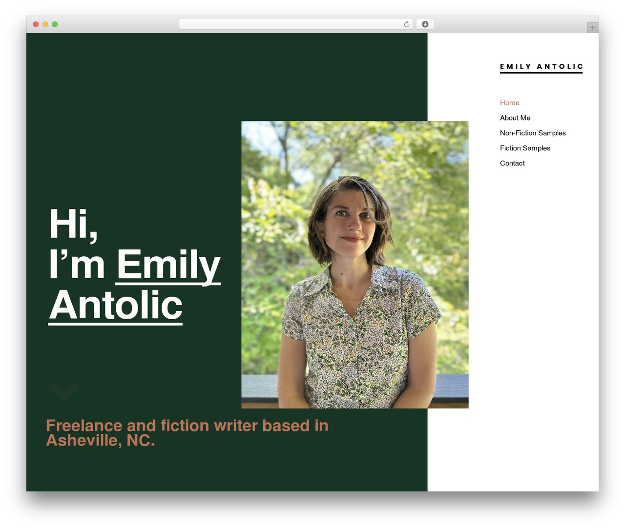 WordPress theme Ukko WP - emilyantolic.com