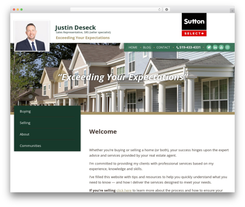 WordPress website theme IXACT Framework - sellmylondonrealestate.com