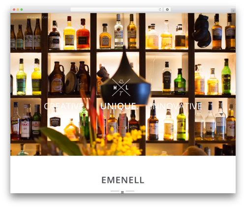 WordPress website theme Optimizer PRO - emenellcorp.com