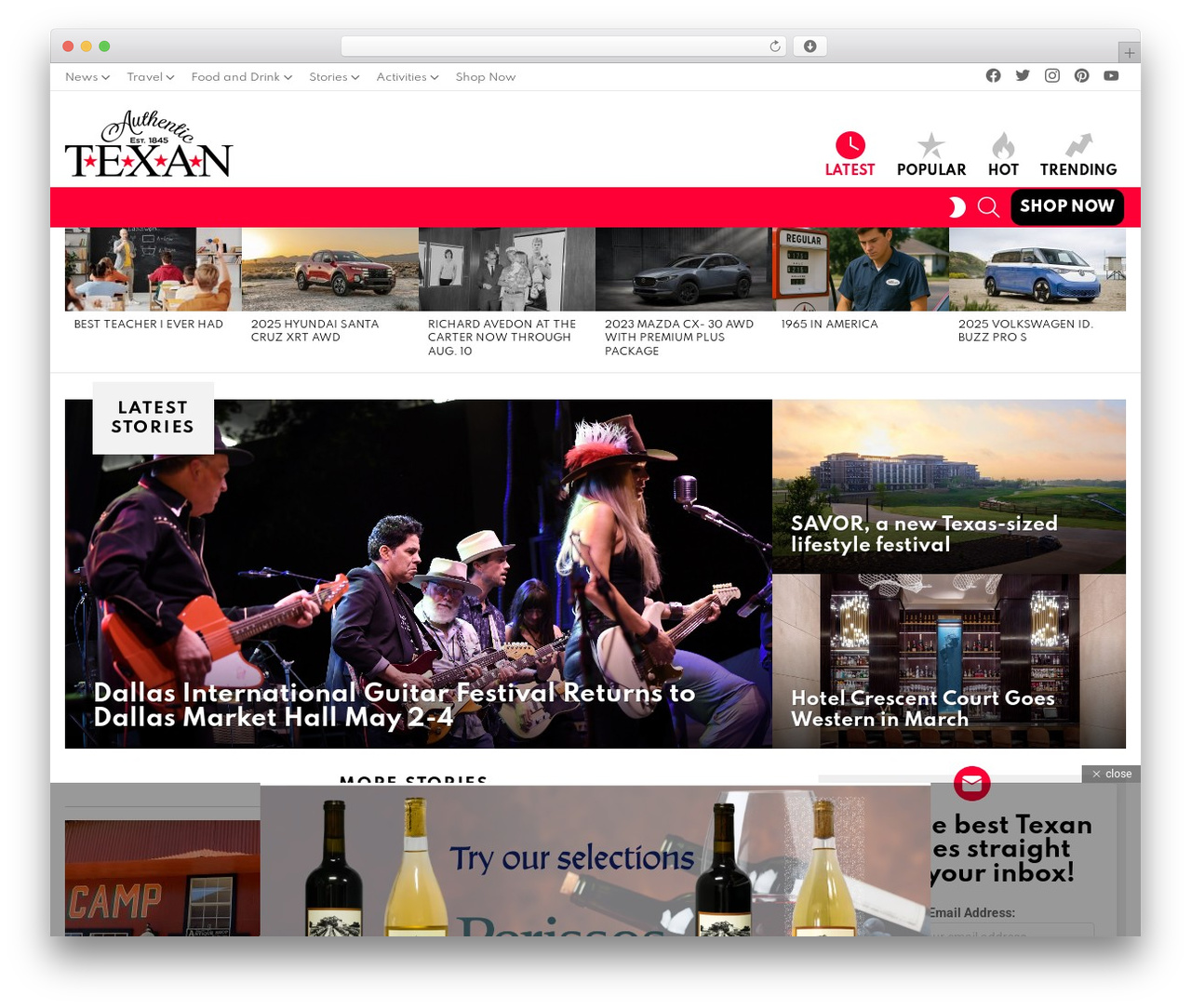 Bimber theme WordPress - authentictexan.com Bimber theme WordPress - authentictexan.com