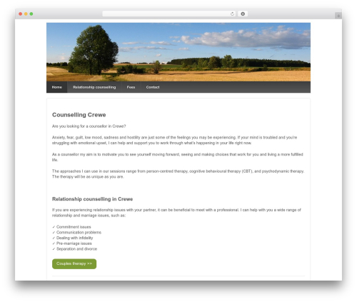 Responsive Pro WP theme - counselling-crewe.com