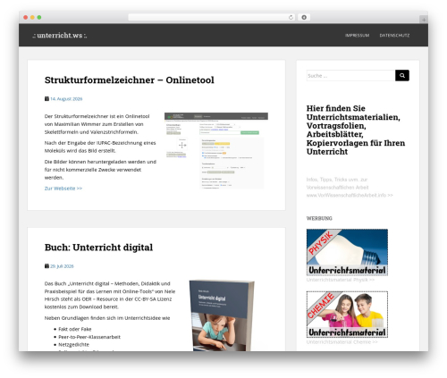 Flagallery skins WordPress plugin - unterricht.ws/unterrichtsmaterial