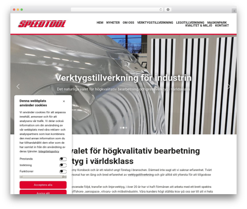 Speed Tool WordPress theme - speedtool.se