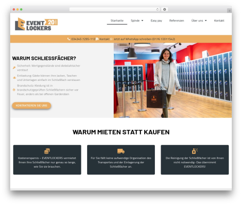 Theme WordPress Hello Elementor - eventlockers.de