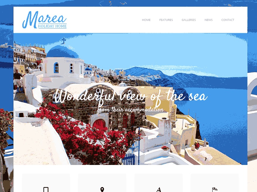 WordPress theme Marea by 7Theme.net