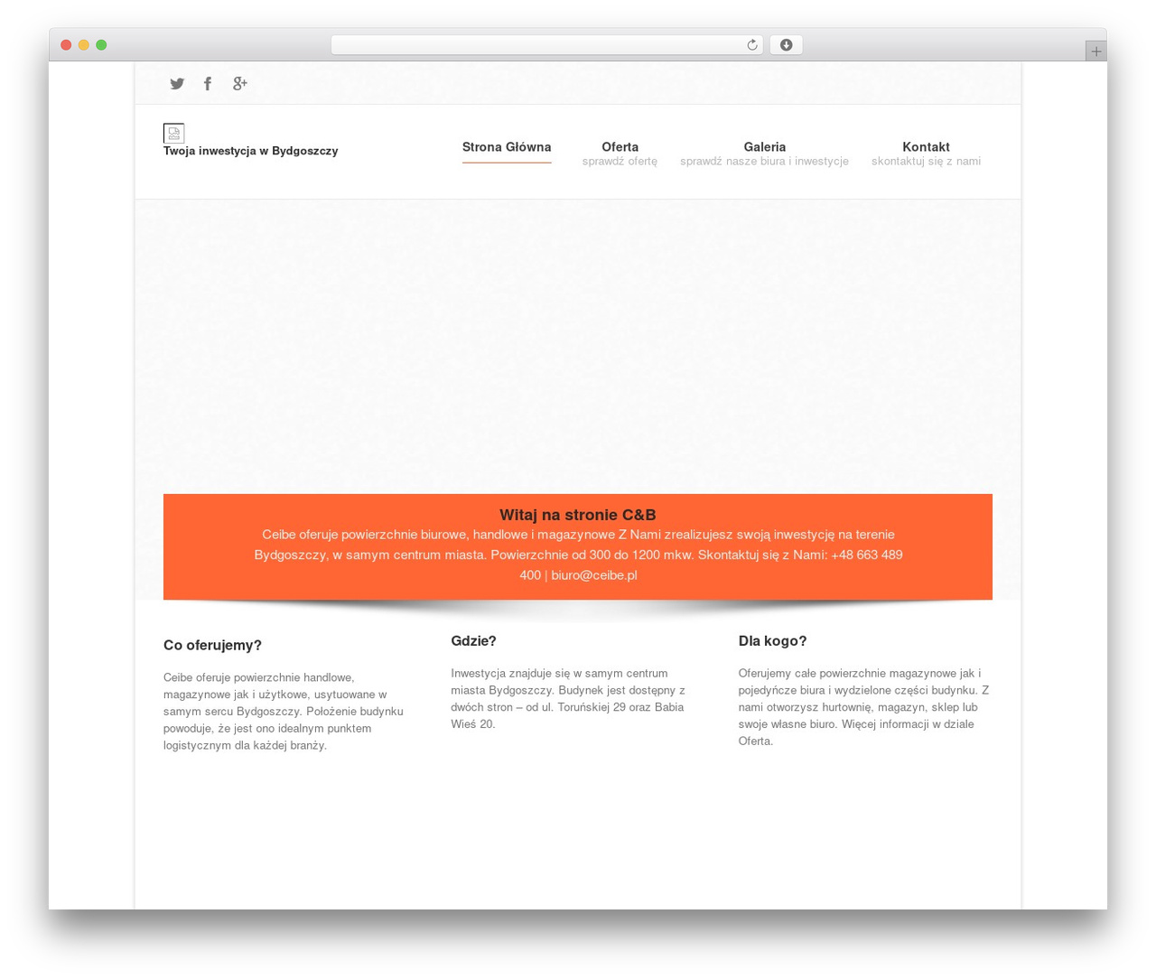 Arinafa top WordPress theme - ceibe.pl