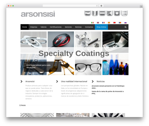arsonsisi2016 theme WordPress - es.arsonsisi.com