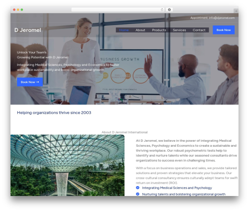 Astra WordPress theme - djeromel.com