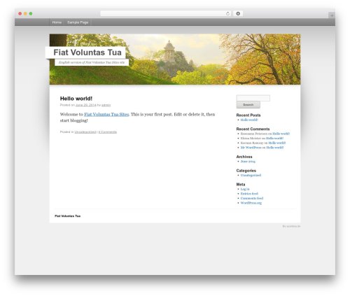 atheros WordPress theme - eng.fiatvoluntastua.net