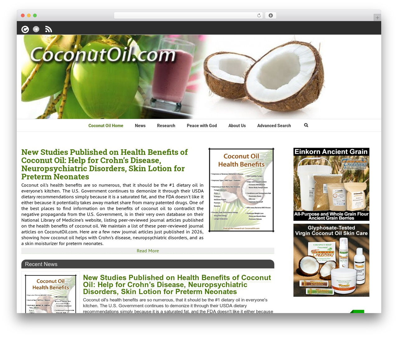 Avada WordPress theme - coconutoil.com Avada WordPress theme - coconutoil.com