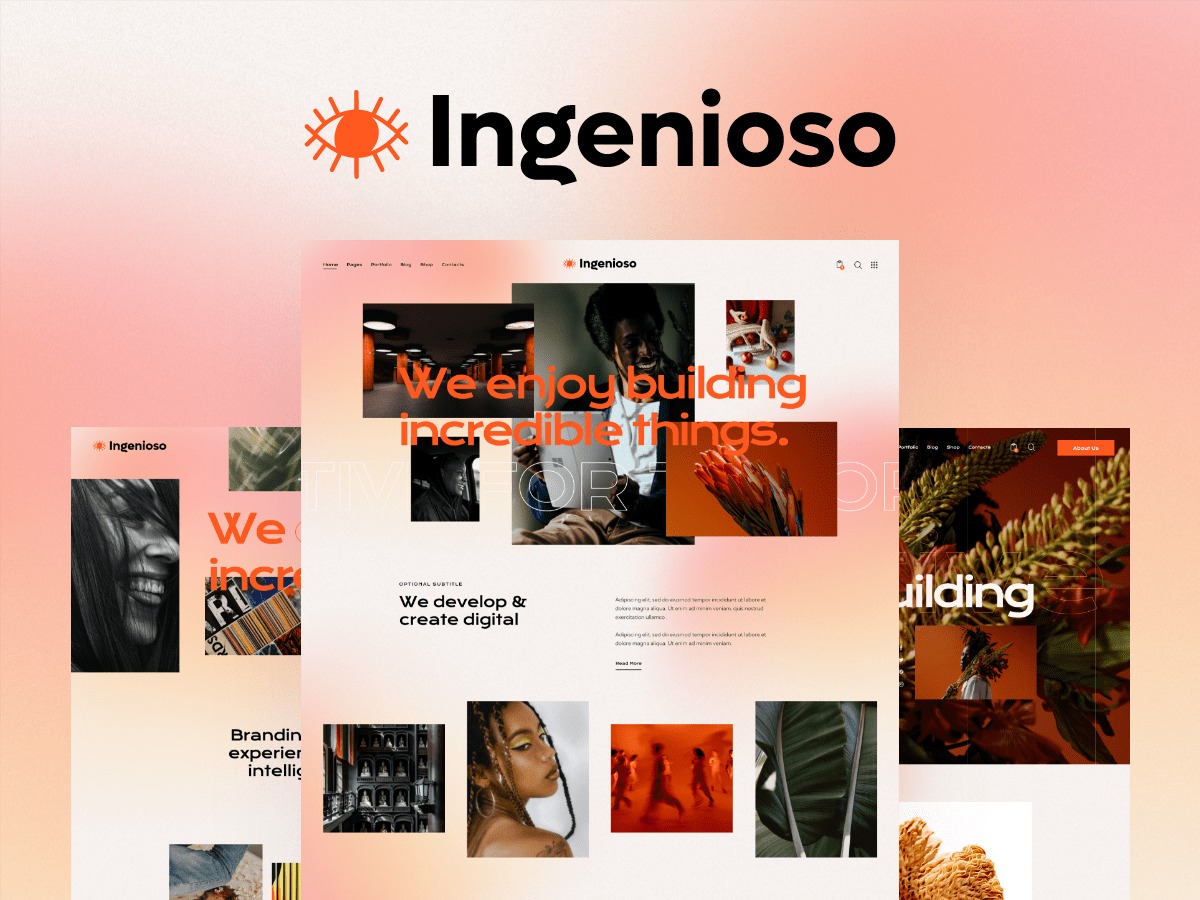 Best WordPress theme Ingenioso