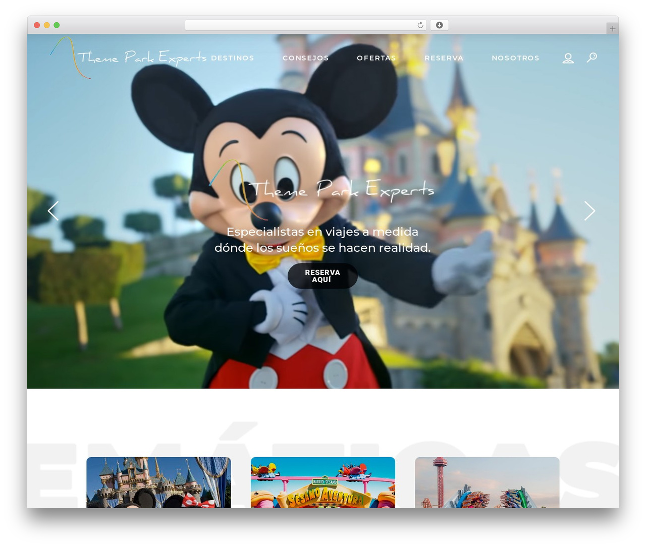Bridge WordPress theme - themeparkexperts.com Bridge WordPress theme - themeparkexperts.com