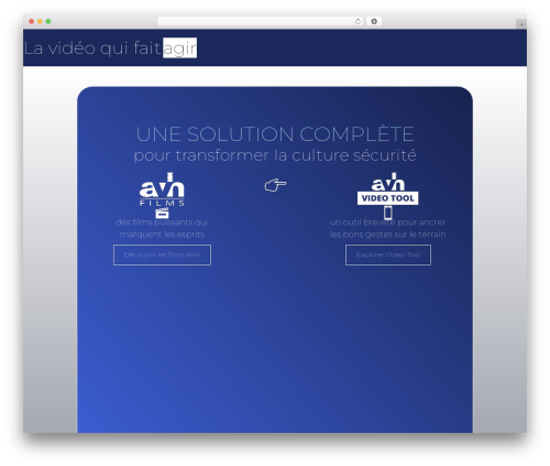 Tenweb builder WordPress plugin - avhfilms.com