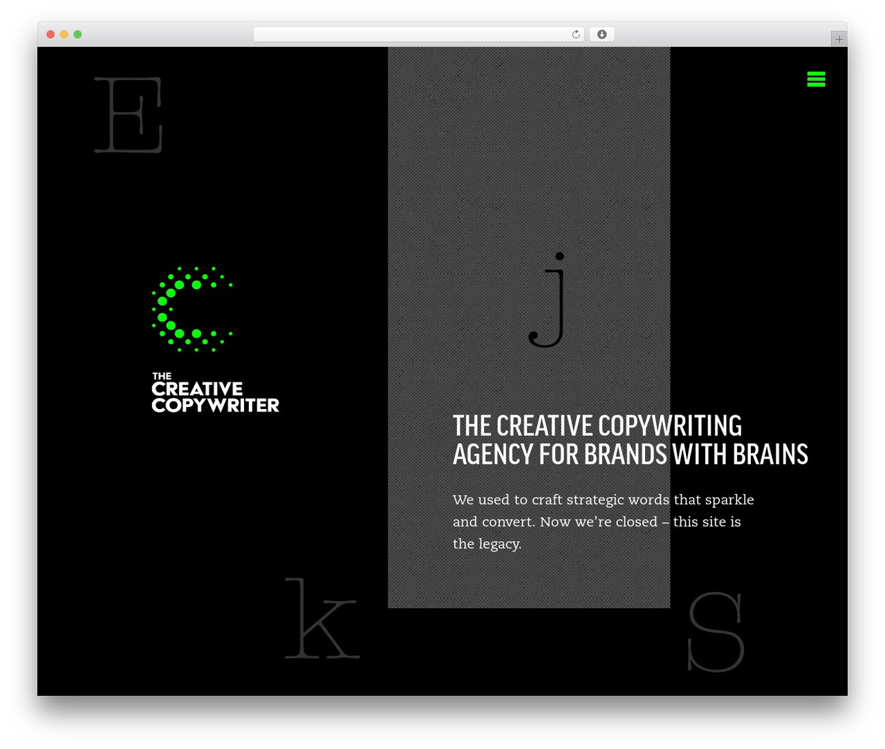 Creative Copywriter WordPress theme - creative-copywriter.net