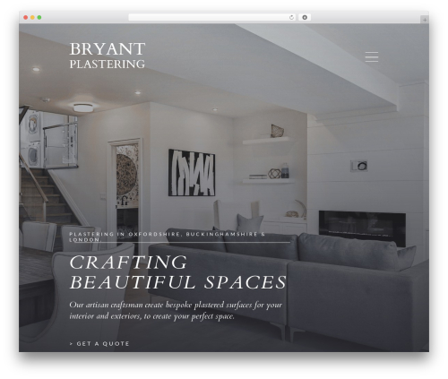 custom_bryant top WordPress theme - bryantplastering.co.uk