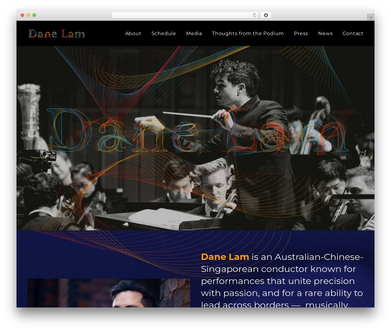 dane-lam-main WordPress theme - danelam.net