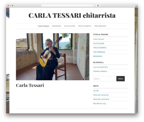 Daniela WordPress theme design - carlatessari.it Daniela WordPress theme design - carlatessari.it