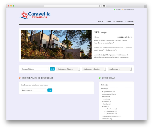 deCasa WordPress theme design - caravel-la.com