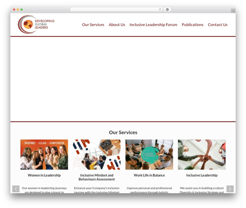 dgl premium WordPress theme - developinggloballeaders.com