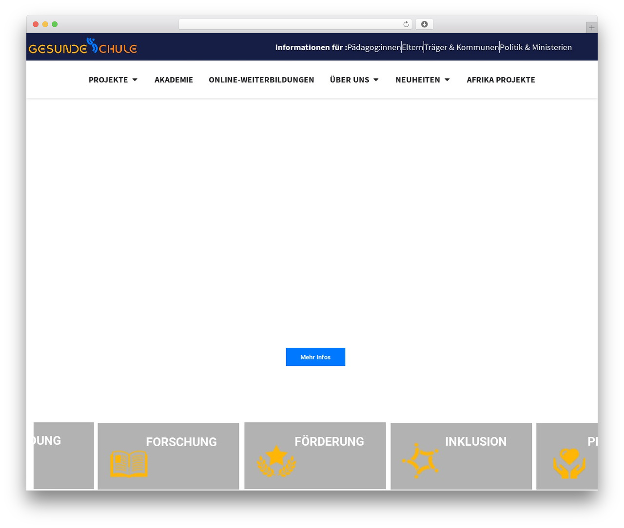 Eduma top WordPress theme - gesundeschule.com