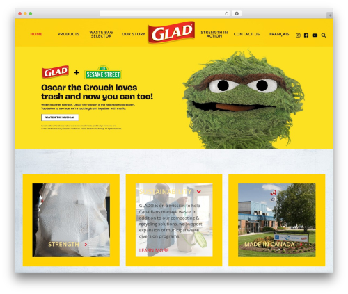 Clorox security WordPress plugin - glad.ca