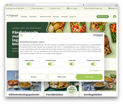 Flatsome WordPress theme - www.betterfeast.se