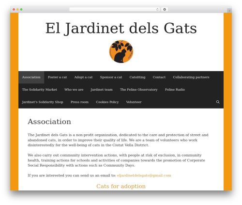 Freelancer top WordPress theme - eljardinetdelsgats.org