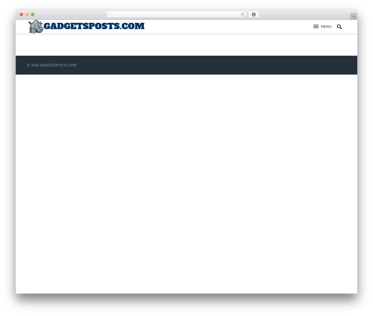 GADGETSPOSTS.COM WordPress theme - gadgetsposts.com