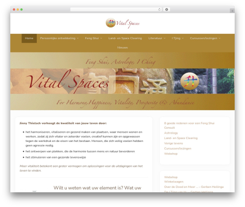 Mai theme engine WordPress plugin - vitalspaces.net