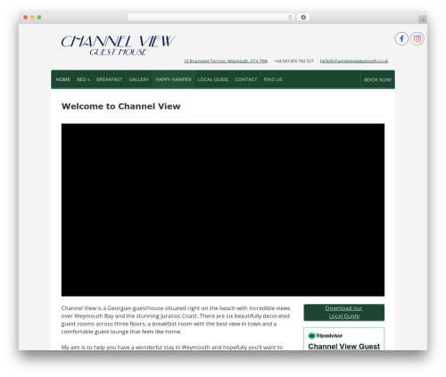Leonardo WordPress theme - channelviewweymouth.co.uk