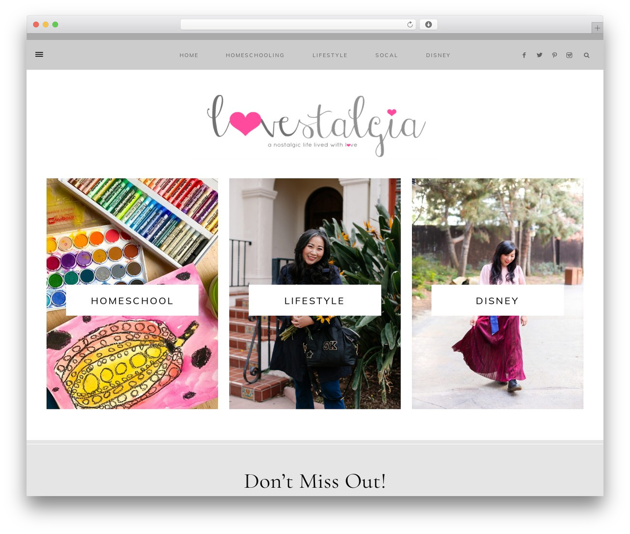 Mia WordPress theme - lovestalgia.com Mia WordPress theme - lovestalgia.com