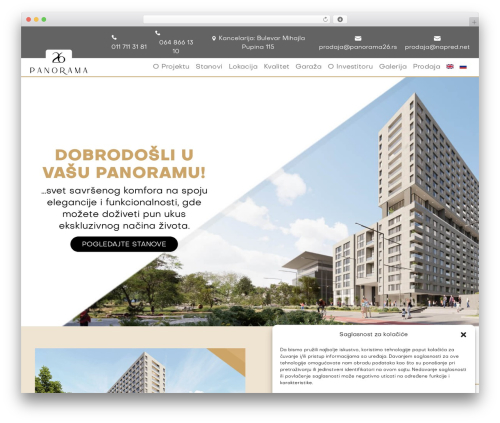 Panorama26 WP theme - panorama26.rs