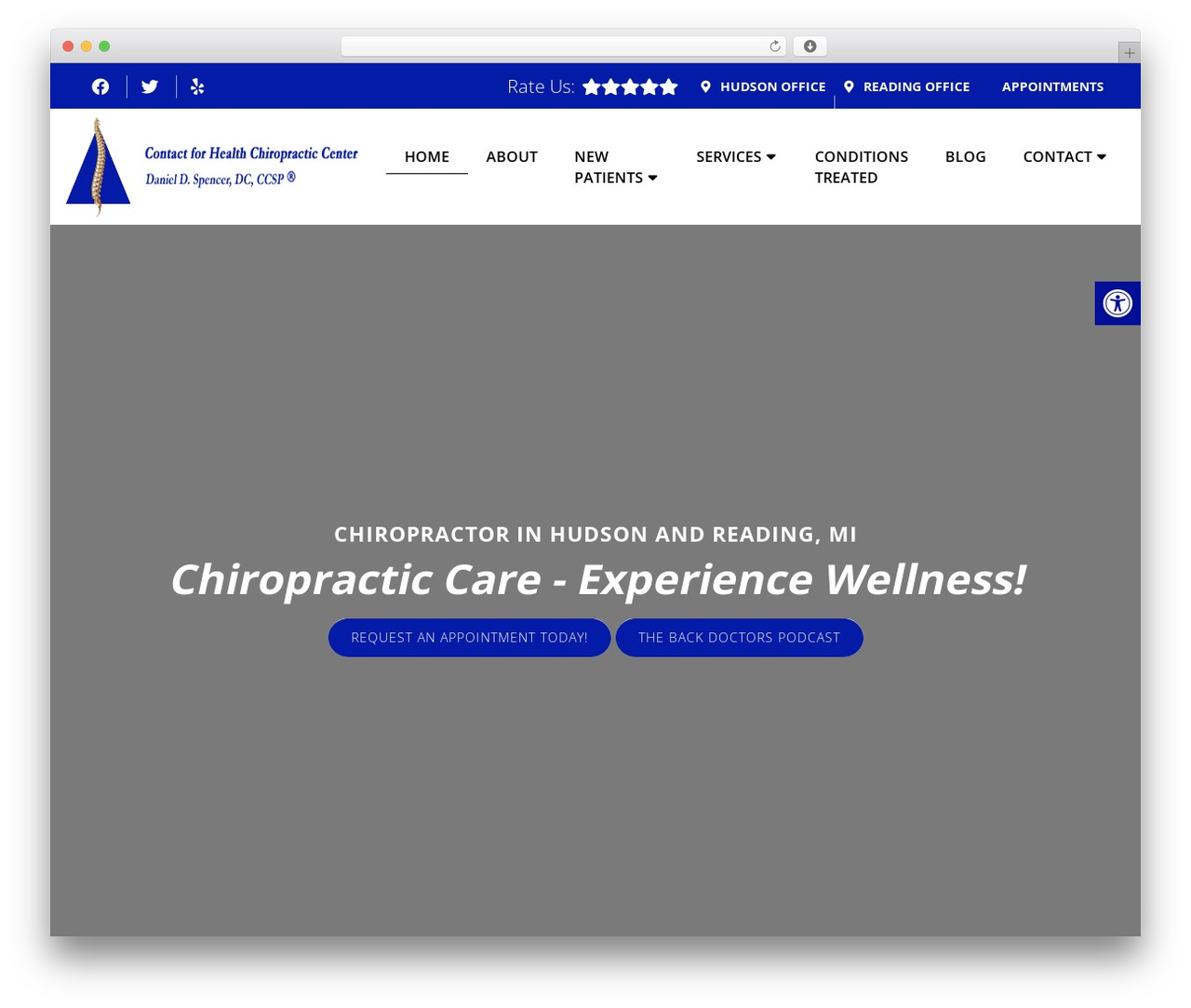 Parent Theme theme WordPress - healthchiro.com