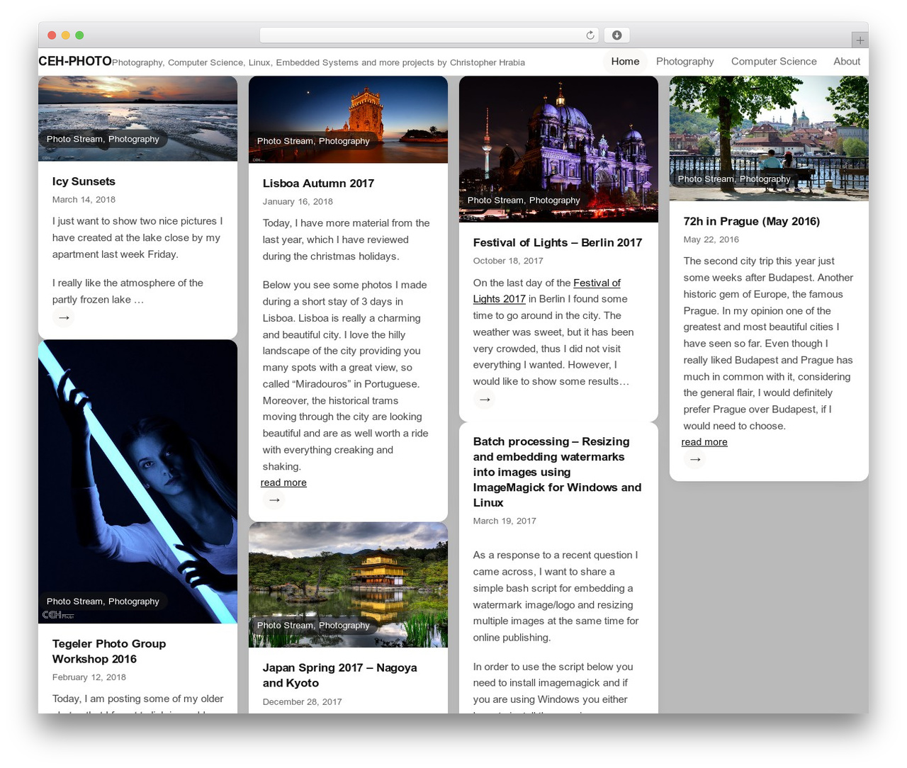 Pinbin WP theme - ceh-photo.de/blog Pinbin WP theme - ceh-photo.de/blog