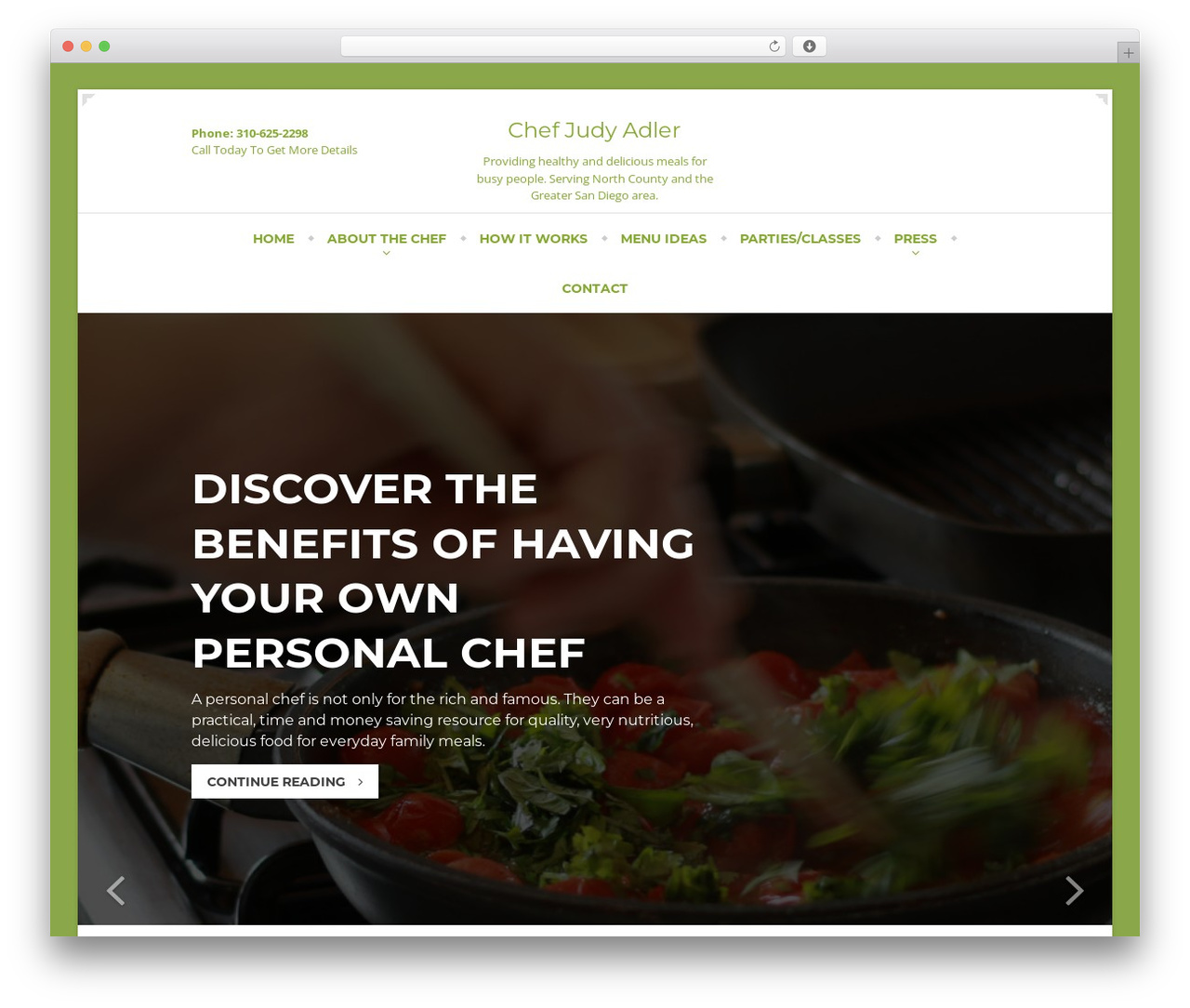 Restaurant WP Theme theme WordPress - chefjudyadler.com Restaurant WP Theme theme WordPress - chefjudyadler.com
