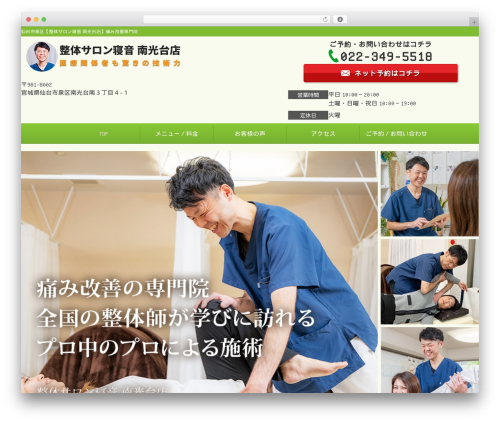 Selfull WordPress theme - seitaisalonneon-sendai.com