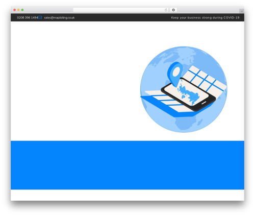 Seoaal WordPress theme design - www.maplisting.co.uk