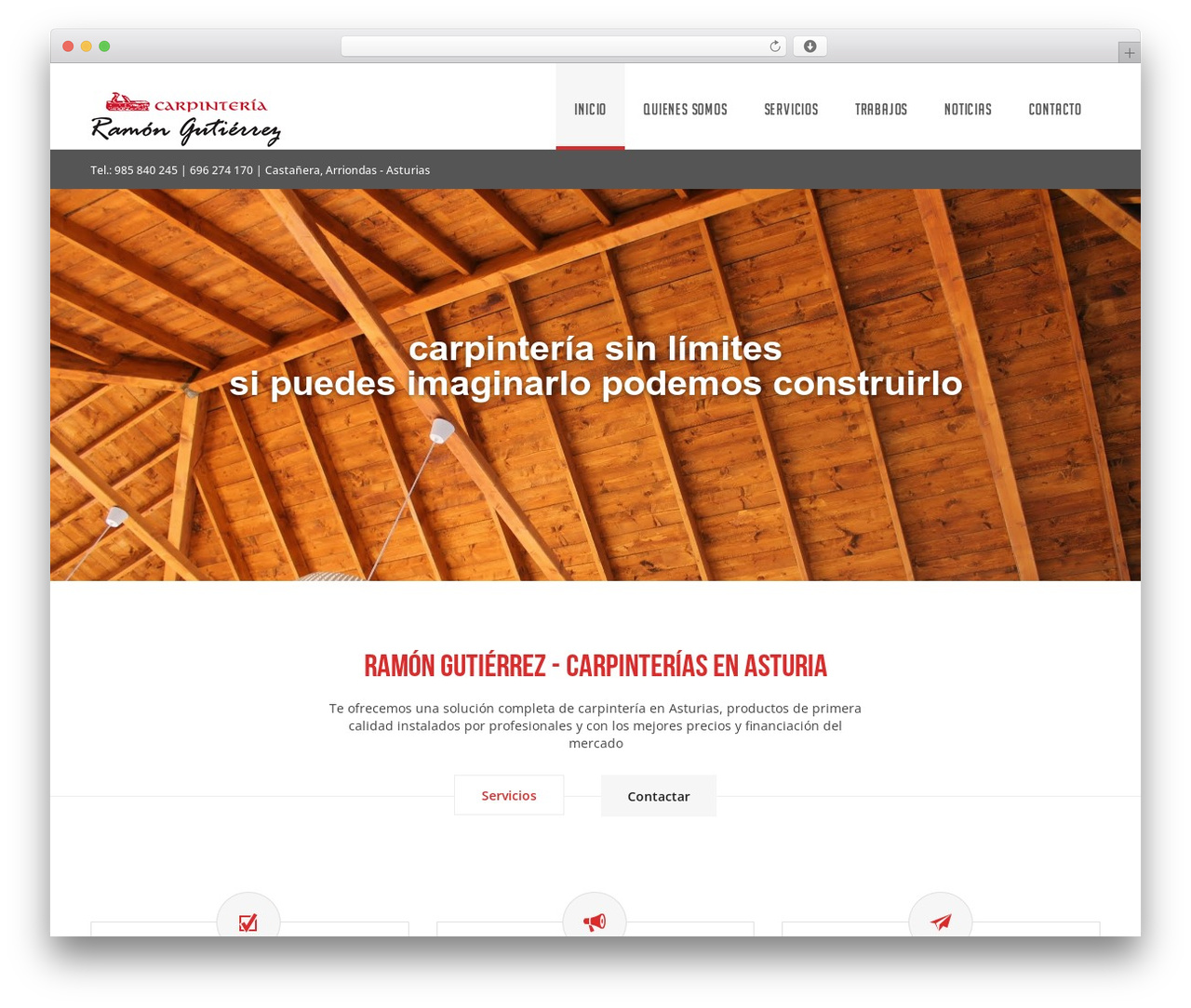Solveto WP theme - carpinteriaramongutierrez.com Solveto WP theme - carpinteriaramongutierrez.com