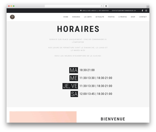 Spoon shortcodes WordPress plugin - downtownburger.ch