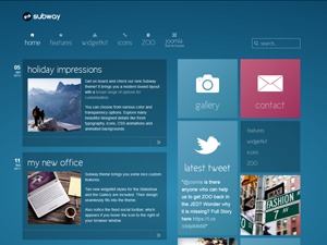 Subway WP theme