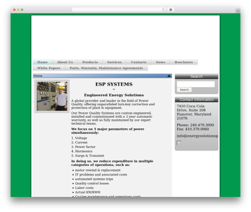 Theme WordPress ESP - esp-systems.net Theme WordPress ESP - esp-systems.net